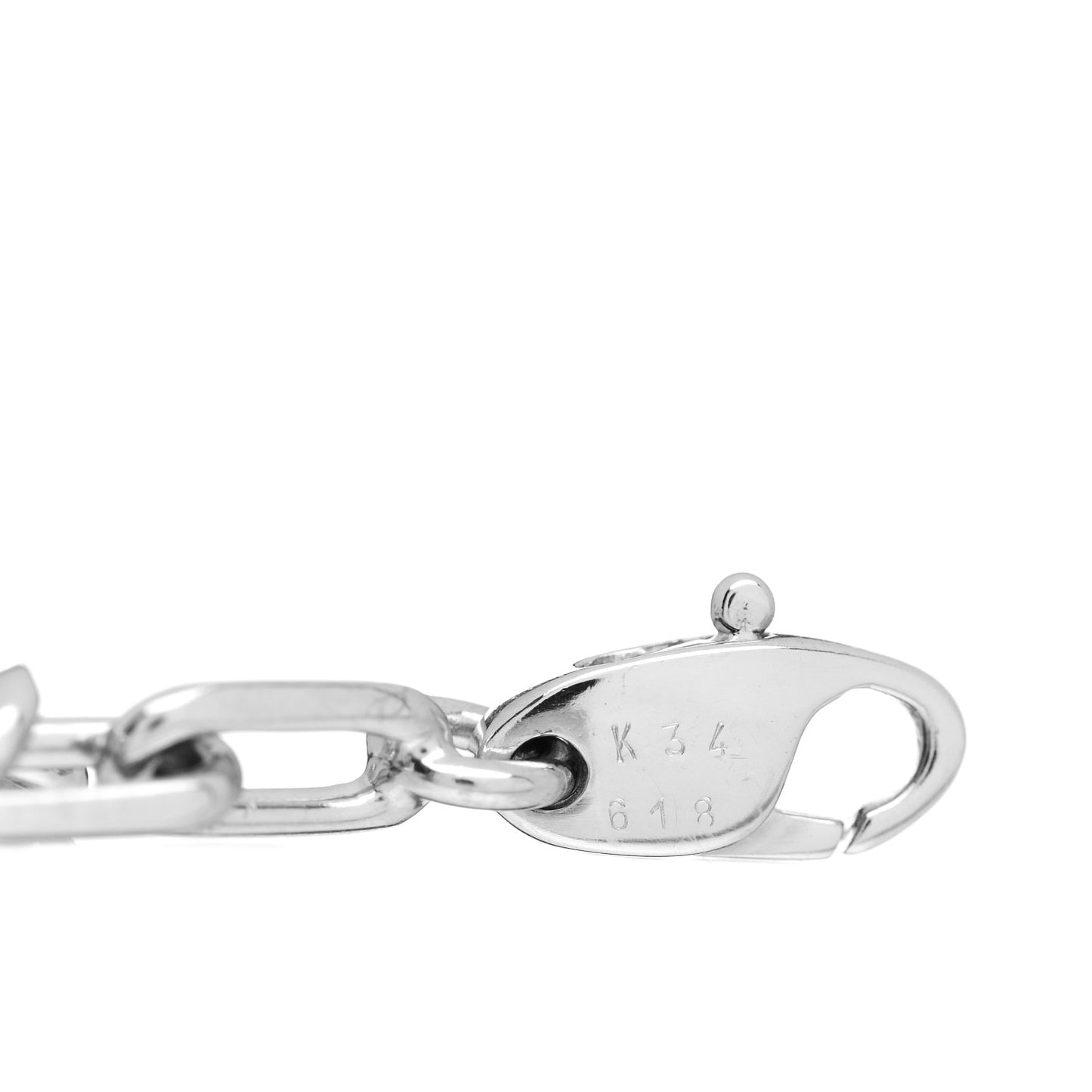 18K White Gold Spartacus Chain Bracelet