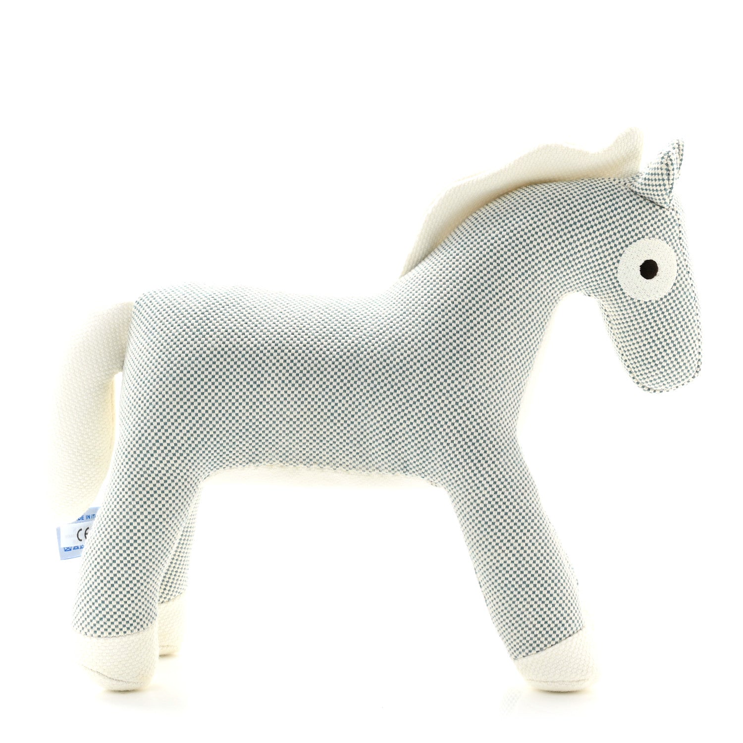 Hermes Cotton Honore Epopee Horse Plush Toy Bleu Nattier 1 of 6