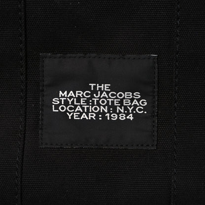Marc Jacobs Cotton Canvas Mini The Traveler Tote Bag Black 11 of 13