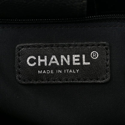 Chanel Calfskin Cerf Executive Shopper Black 7 of 16