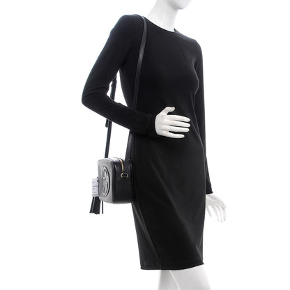 Gucci Pebbled Calfskin Small Soho Disco Bag Black 2 of 7