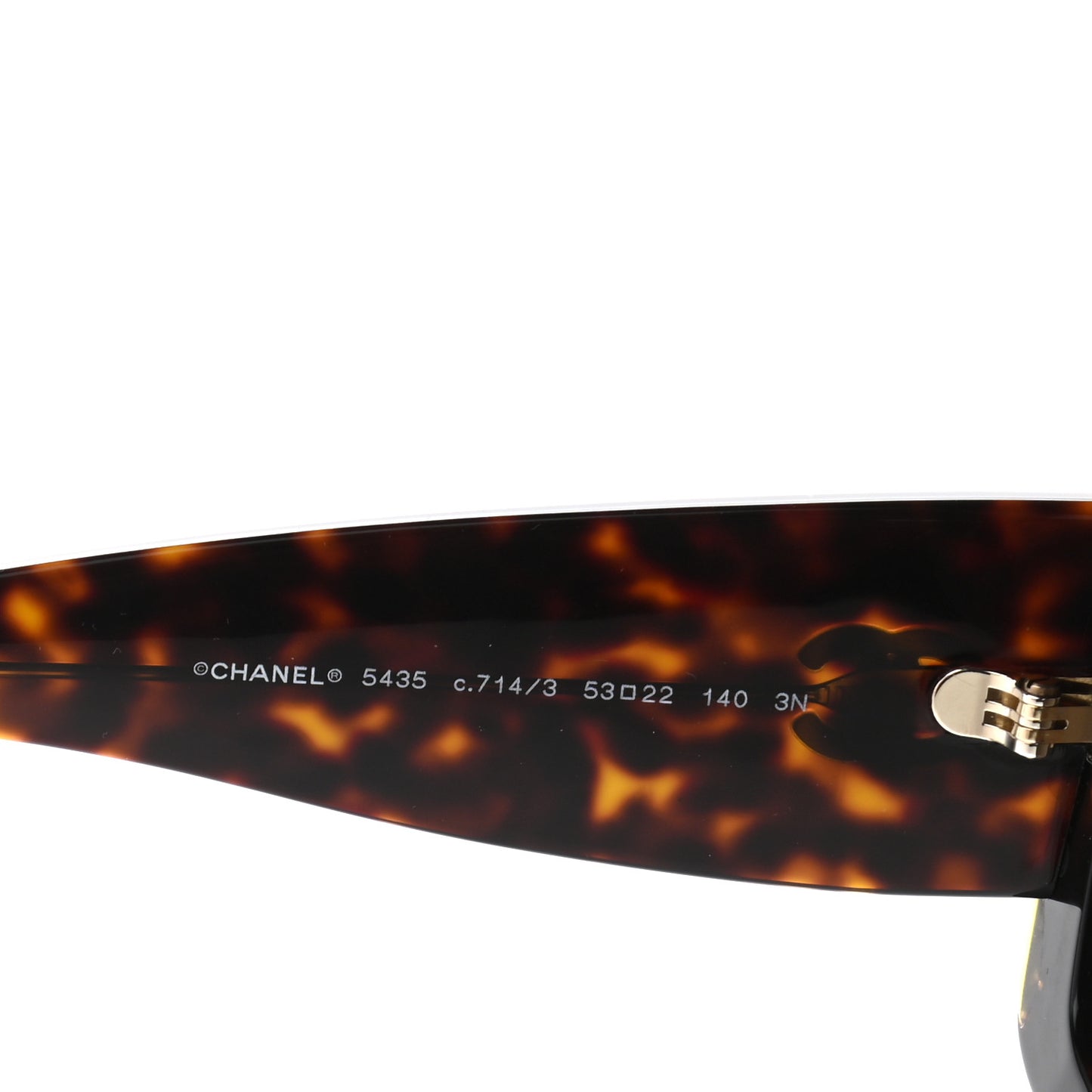 Acetate Rectangle Sunglasses 5435 Tortoise