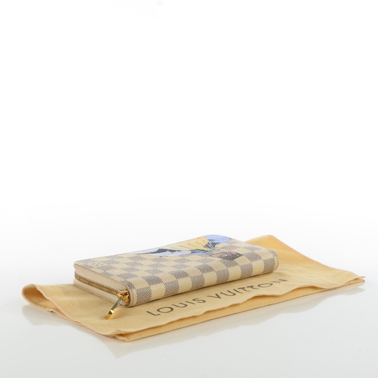 Damier Azur Illustre Zippy Wallet