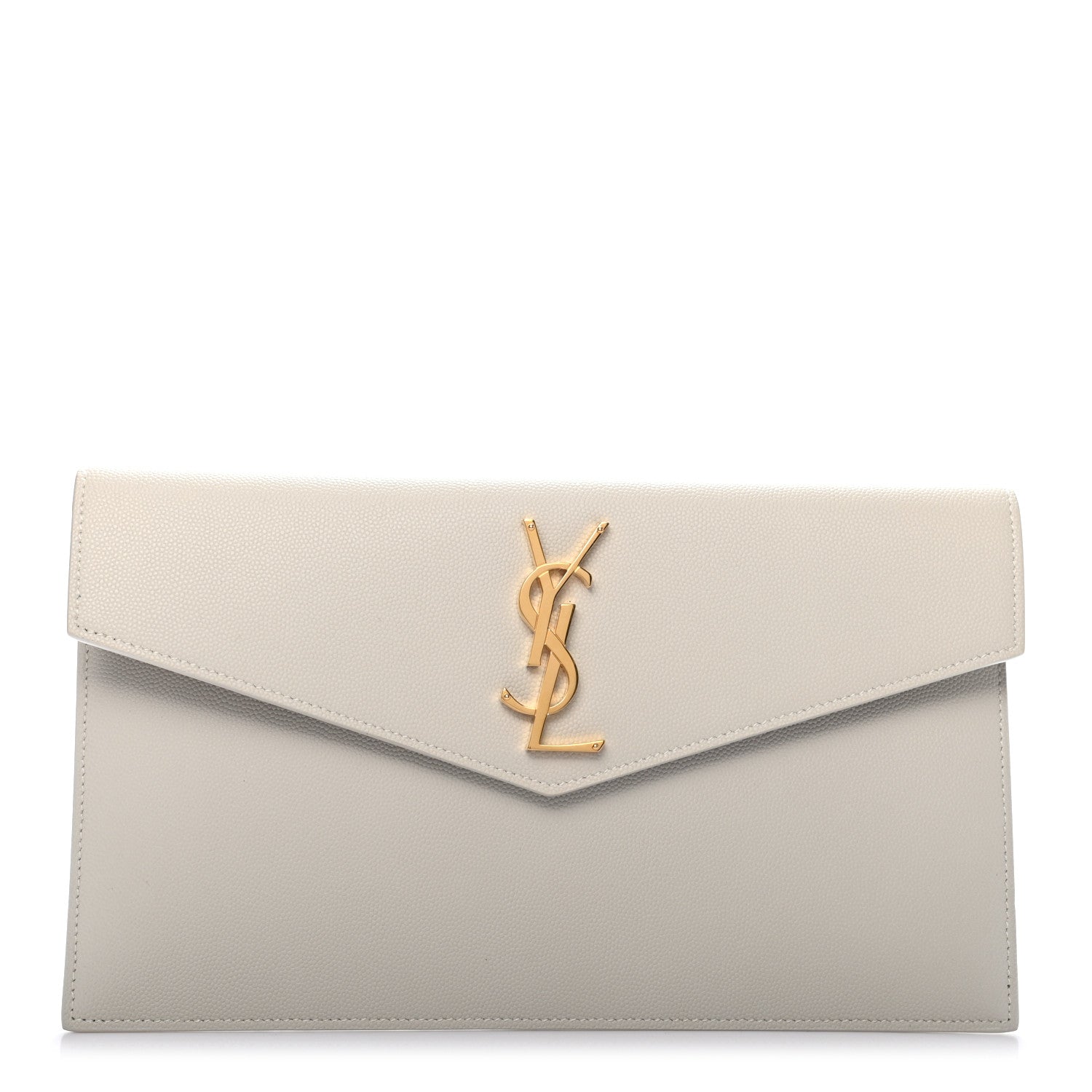 Saint Laurent Grain De Poudre Uptown Pouch Crema Soft 1 of 6