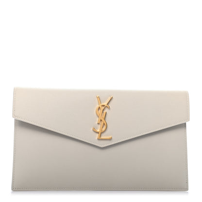 Saint Laurent Grain De Poudre Uptown Pouch Crema Soft 1 of 6