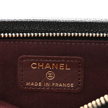 Chanel Caviar Quilted Zip Phone Case Black 6 of 10