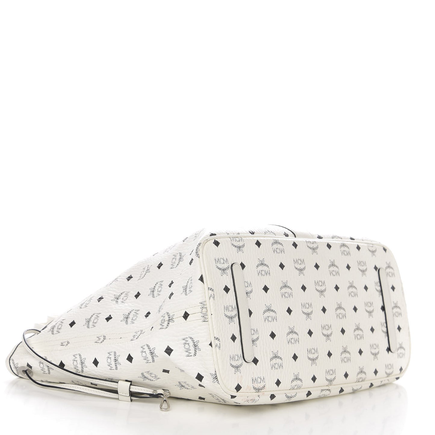 Visetos Large Liz Reversible Shopper Tote White