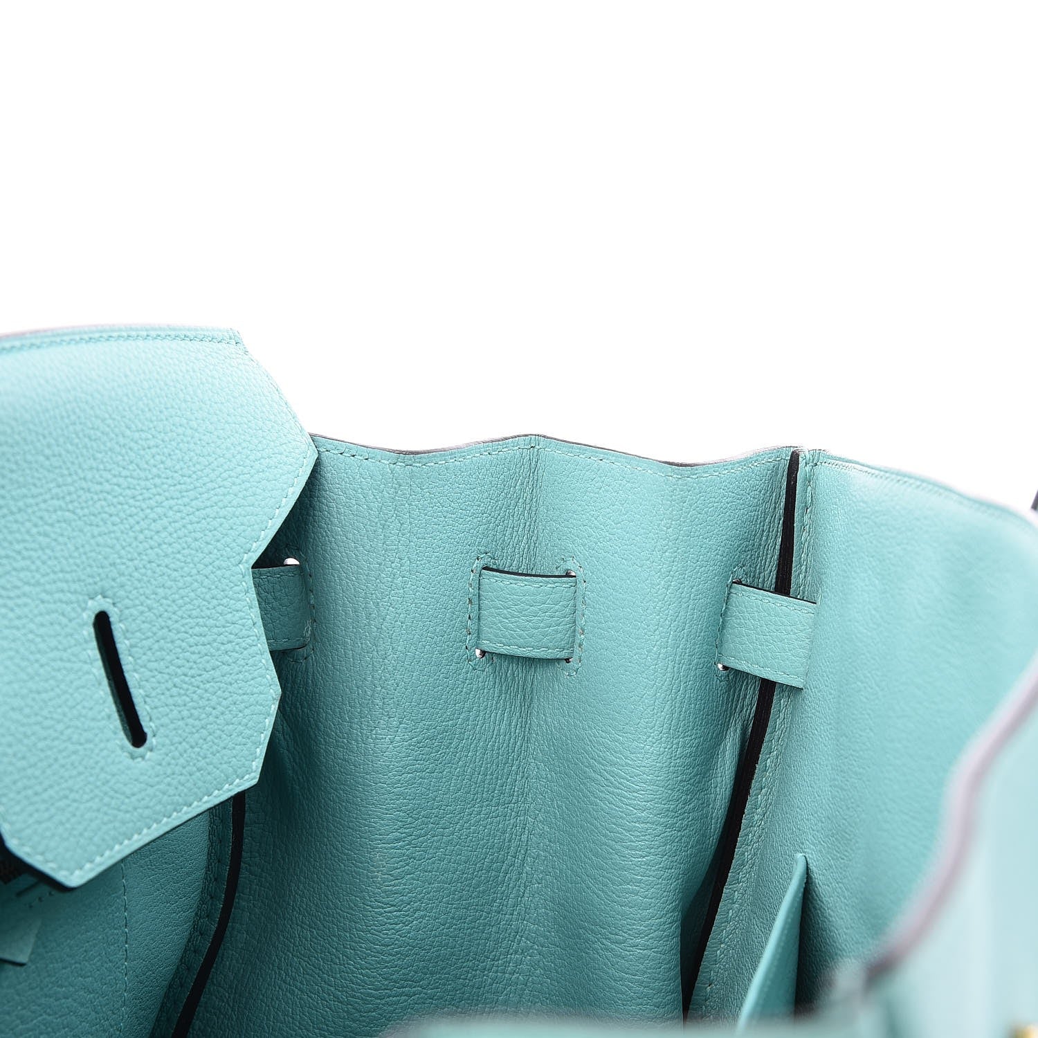 Hermes Togo Birkin 35 Bleu Atoll 25 of 37