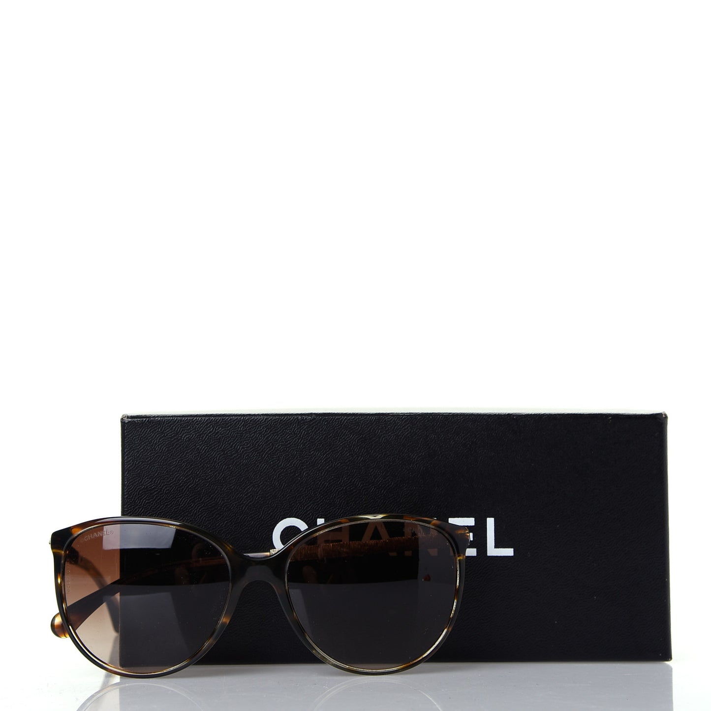 Crystal CC Sunglasses 5306-B Tortoise