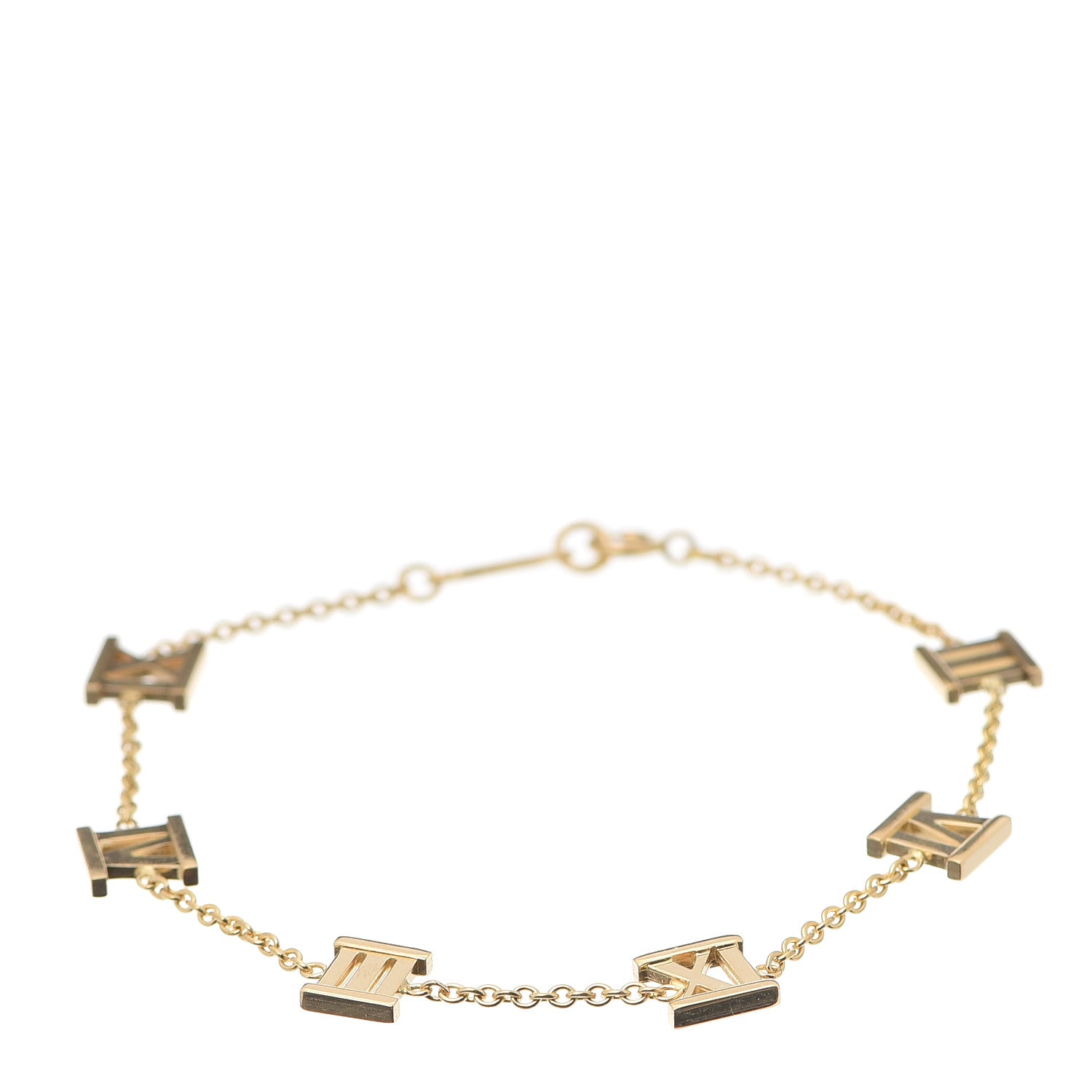 Tiffany 18K Yellow Gold Atlas Chain Bracelet 1 of 6
