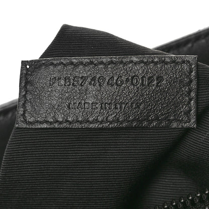 Saint Laurent Calfskin Y Quilted Monogram Monochrome Medium Loulou Chain Satchel Black 8 of 11