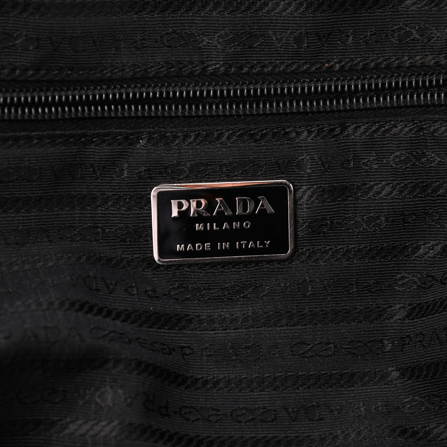 Prada Tessuto Nylon Sport Shoulder Bag Black 6 of 9