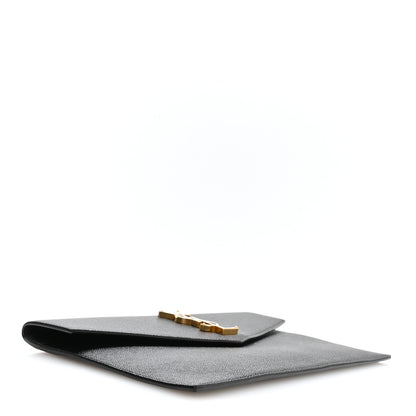 Saint Laurent Grain De Poudre Uptown Pouch Black 4 of 8