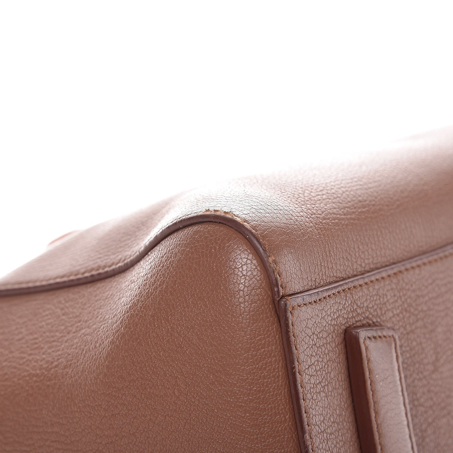 Sugar Goatskin Small Antigona Caramel