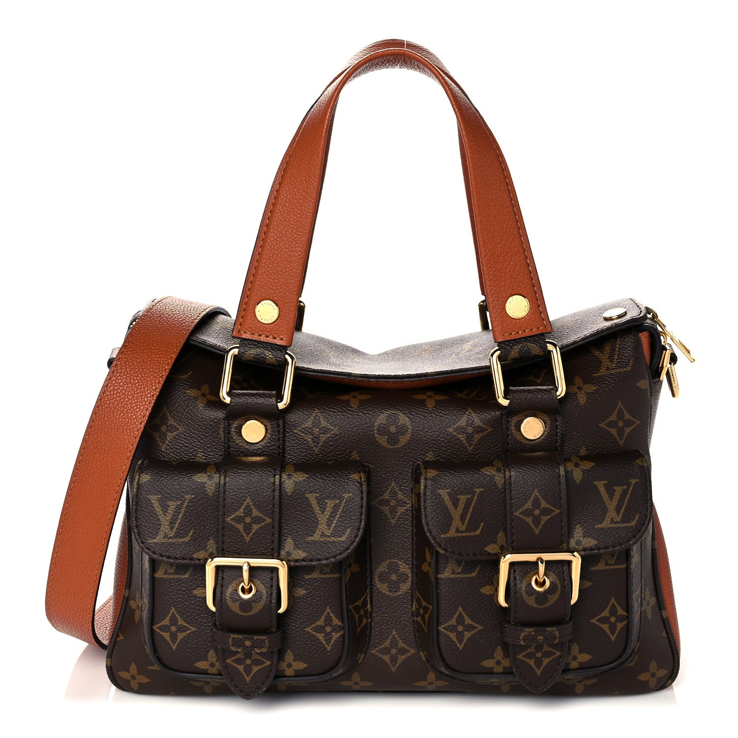 Louis Vuitton Monogram Manhattan NM Caramel 1 of 14