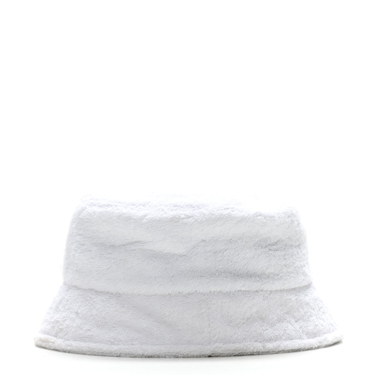 Chanel Terry Cloth CC Bucket Hat M White 4 of 10