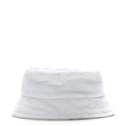 Chanel Terry Cloth CC Bucket Hat M White 4 of 10
