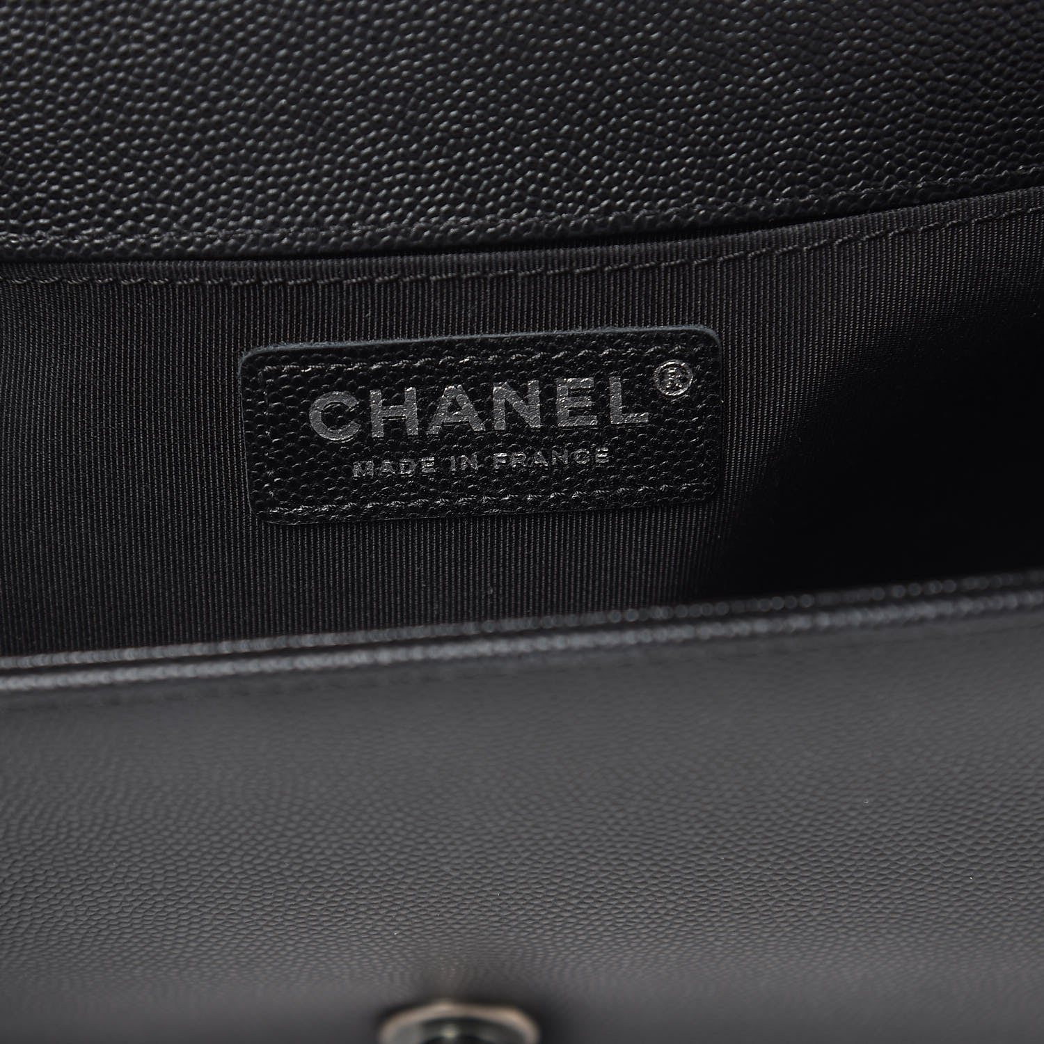Chanel Caviar Quilted Medium Boy Flap Black 6 of 11