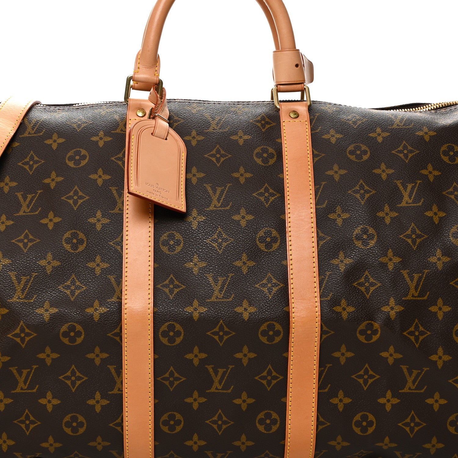 Louis Vuitton Monogram Keepall Bandouliere 55 7 of 9