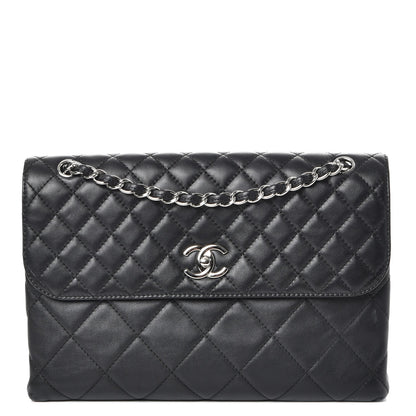 Chanel Calfskin Quilted In The Business Flap Bag Black 1 of 11
