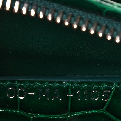 Christian Dior Alligator Medium Lady Dior Dark Green 6 of 12