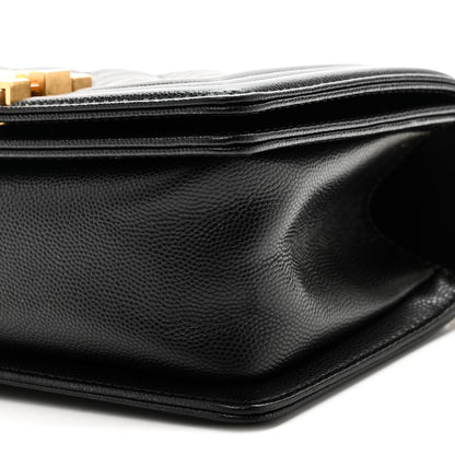 Chanel Caviar Quilted Small Boy Flap Black 10 of 11