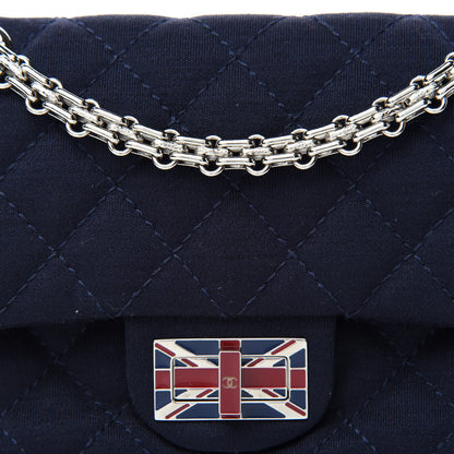 Chanel Jersey Quilted 2.55 Reissue Mini Flap Navy Blue 11 of 11