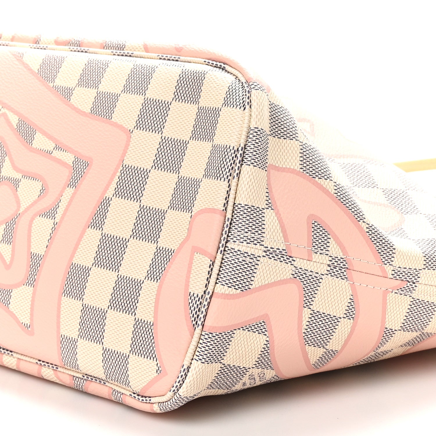 Louis Vuitton Damier Azur Tahitienne Neverfull MM 11 of 11