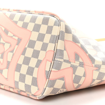 Louis Vuitton Damier Azur Tahitienne Neverfull MM 11 of 11
