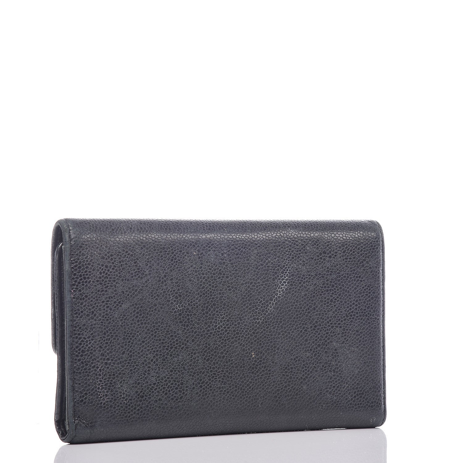 Chanel Caviar Timeless CC Large Flap Wallet Black 3 of 19