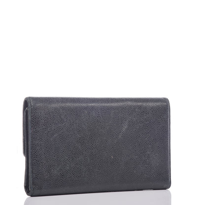 Chanel Caviar Timeless CC Large Flap Wallet Black 3 of 19