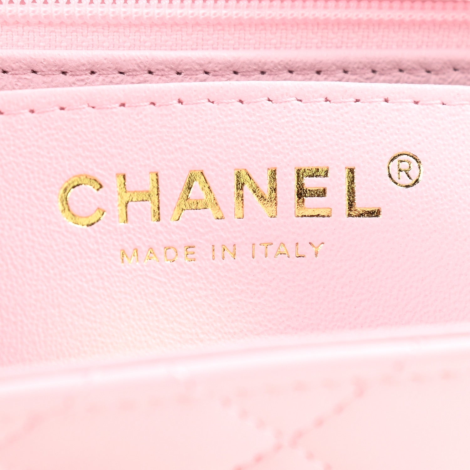 Chanel Lambskin Quilted Mini Top Handle Rectangular Flap Light Pink 6 of 9