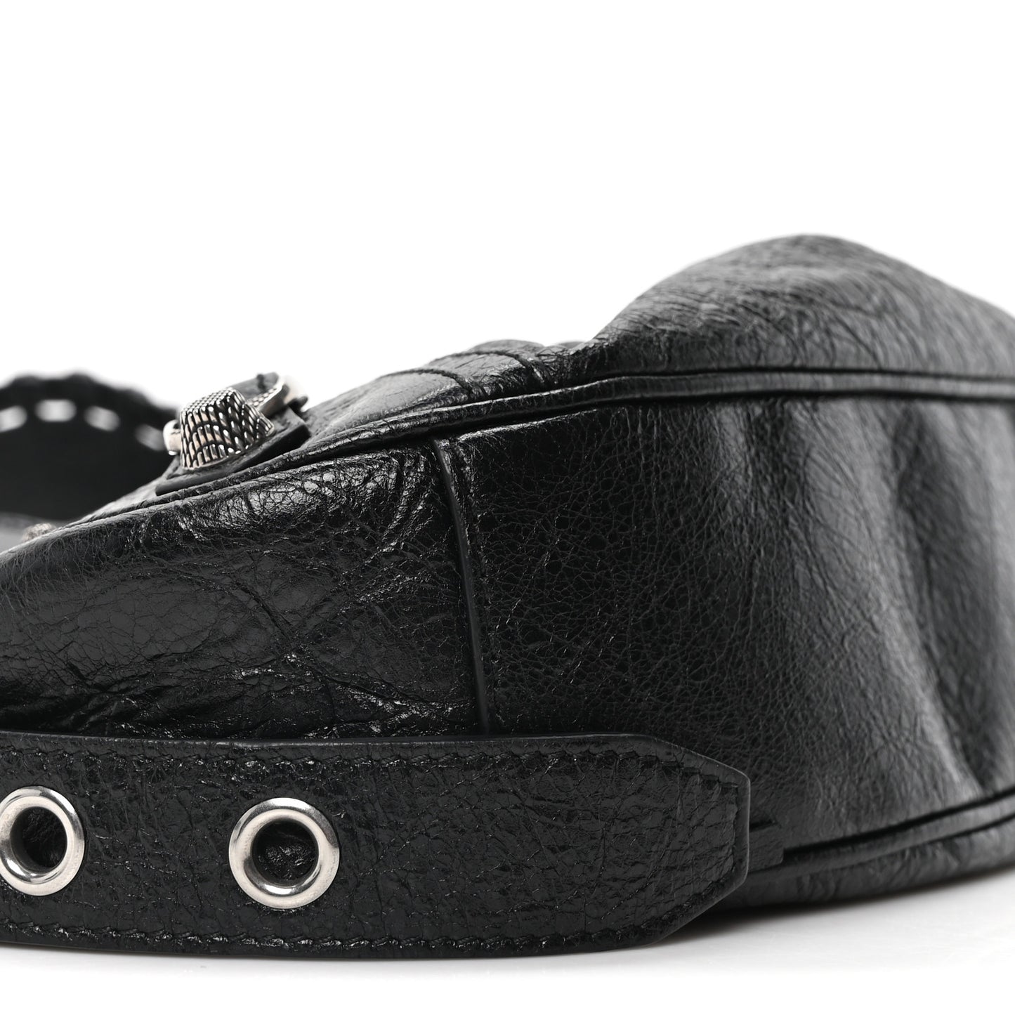 Agneau Arena Le Cagole Shoulder Bag XS Black