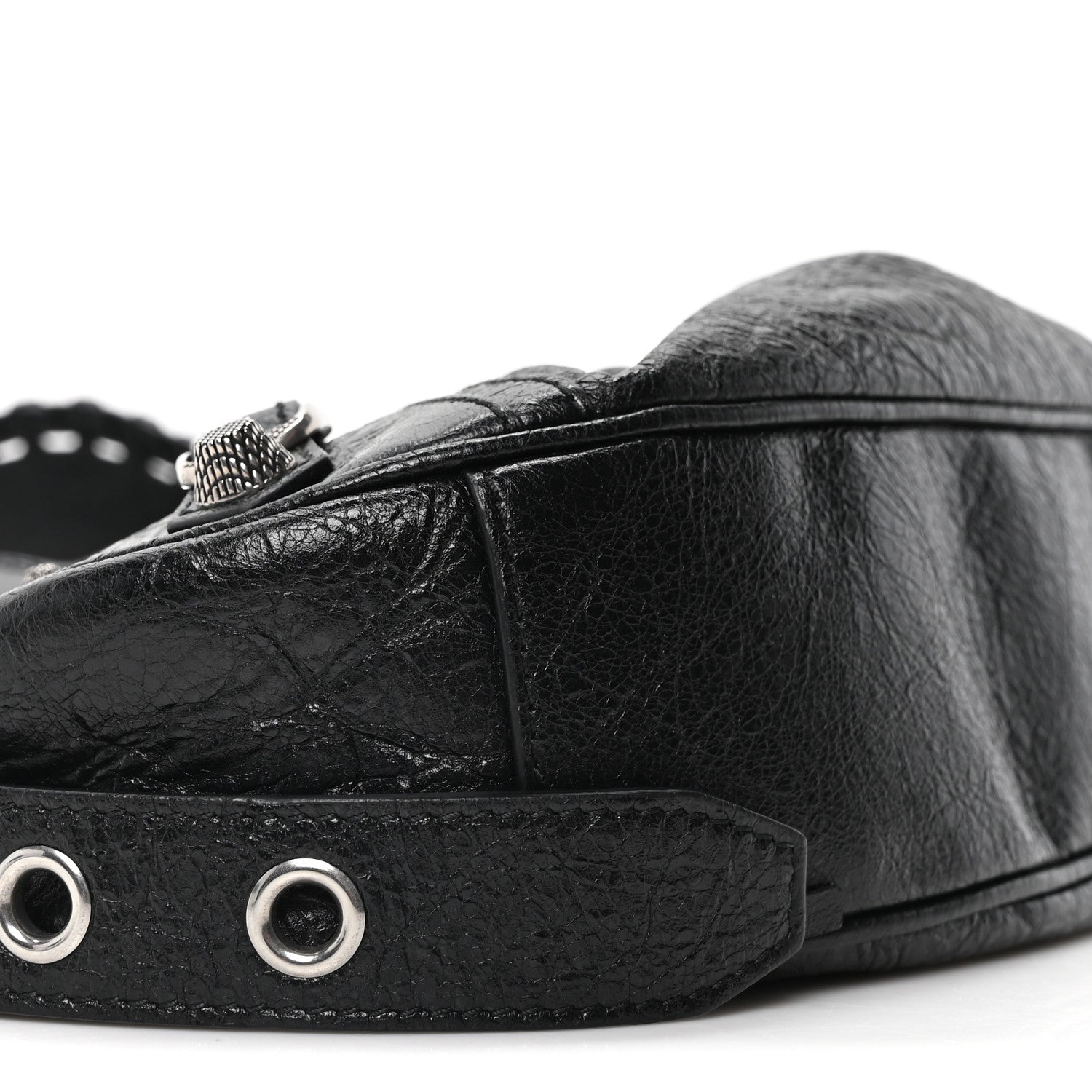 Balenciaga Agneau Arena Le Cagole Shoulder Bag XS Black 10 of 11