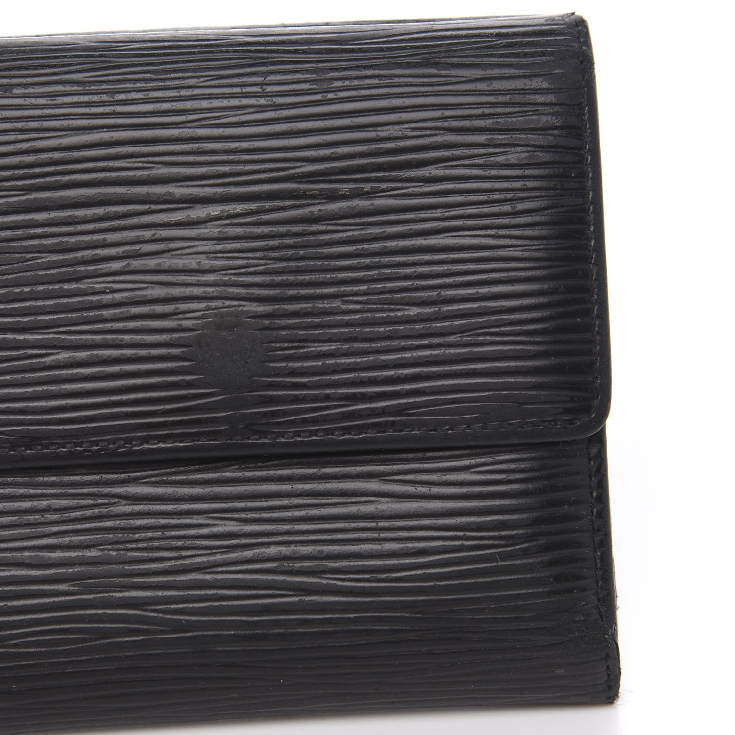 Louis Vuitton Epi Elise Wallet Black 7 of 11