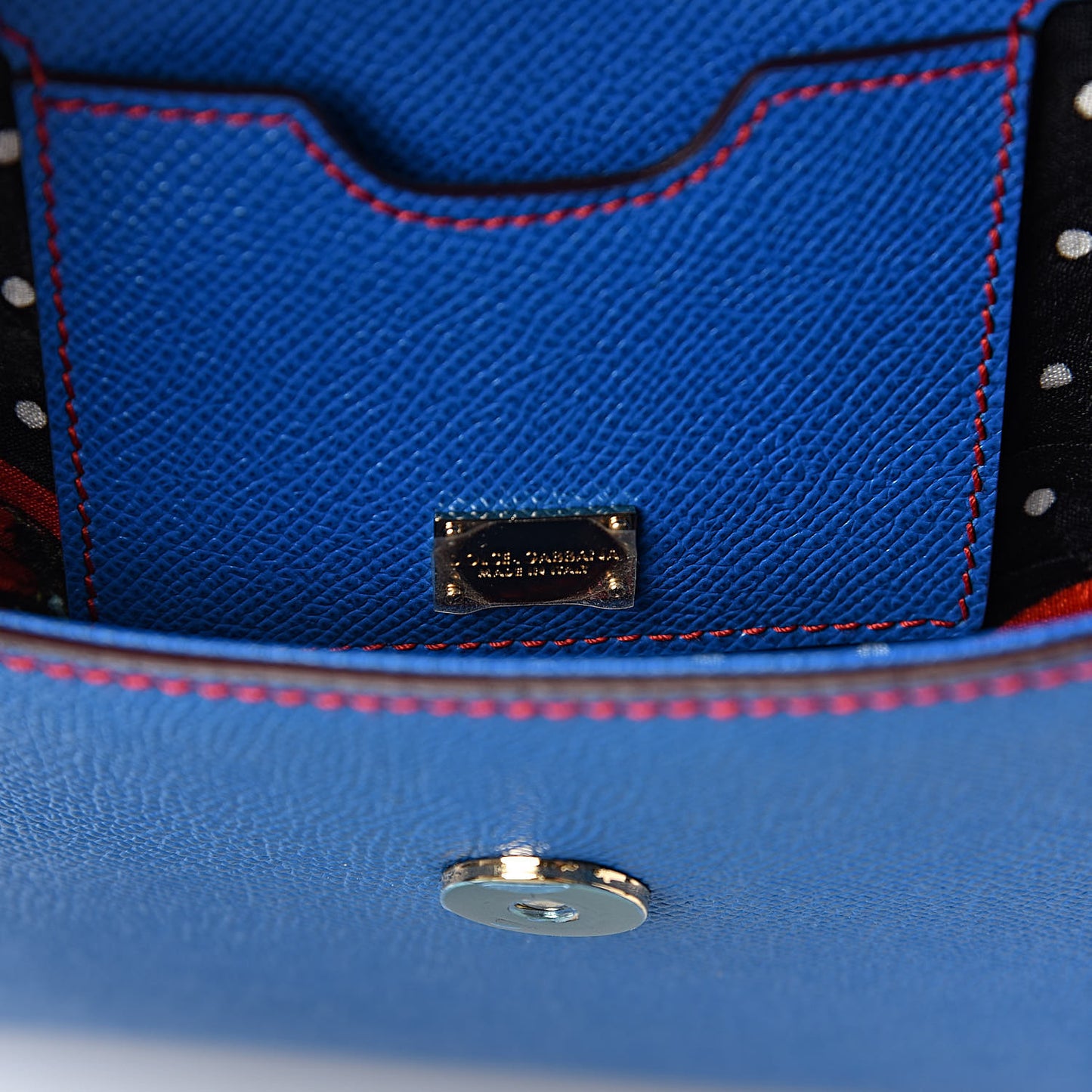 Dauphine Tri-Color Large Miss Sicily Satchel Multicolor