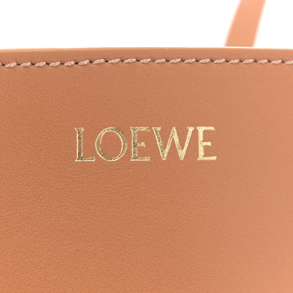 Loewe Shiny Calfskin Medium Puzzle Fold Tote Warm Desert 6 of 10