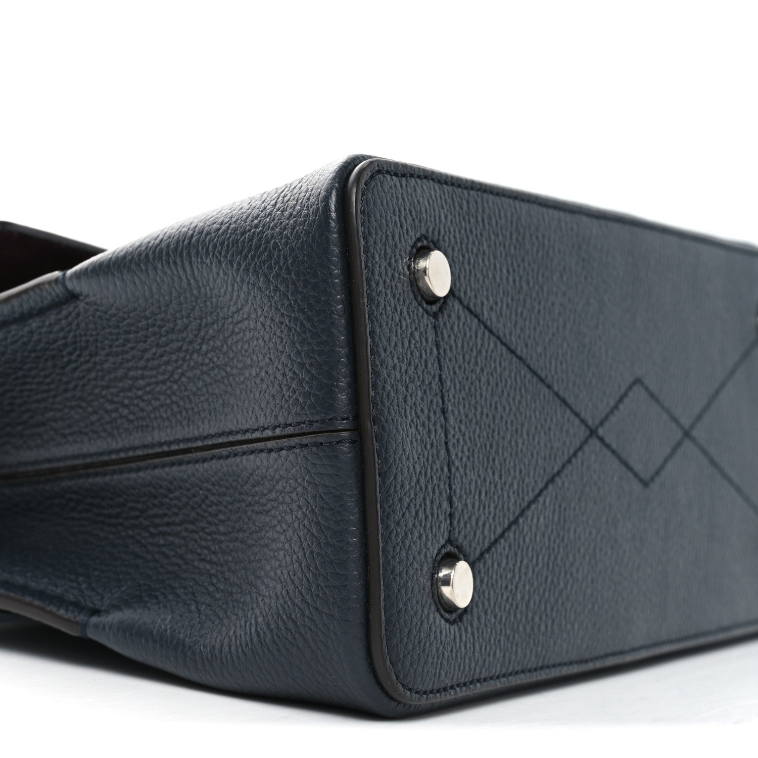 Mulberry Small Classic Grain Calfskin Mini Seaton Midnight Blue 8 of 9