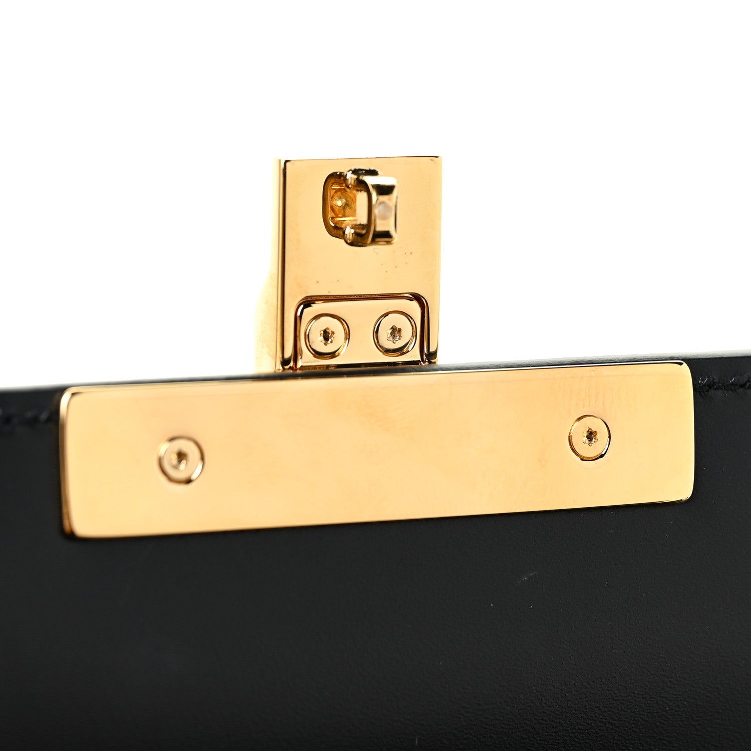 Gucci Guccissima Signature Small Padlock Top Handle Bag Black 11 of 13