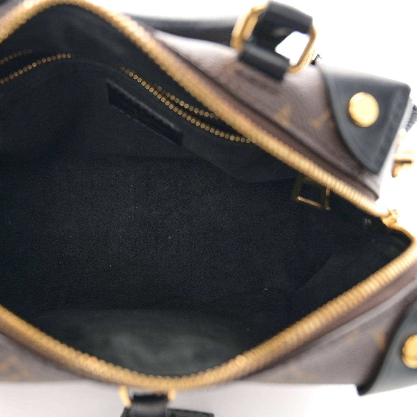 Monogram Petite Malle Souple Black