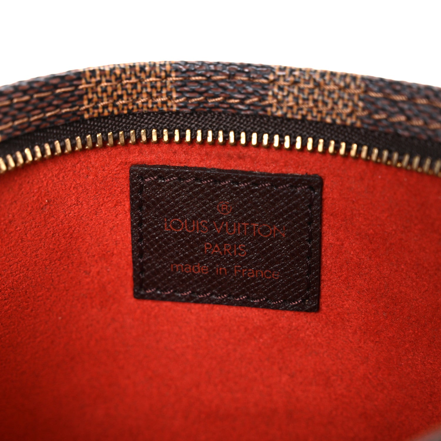 Louis Vuitton Damier Ebene Marais Bucket Pouch 6 of 9