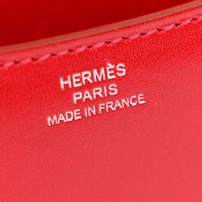 Hermes Tadelakt Constance 18 Rouge Vif 7 of 13