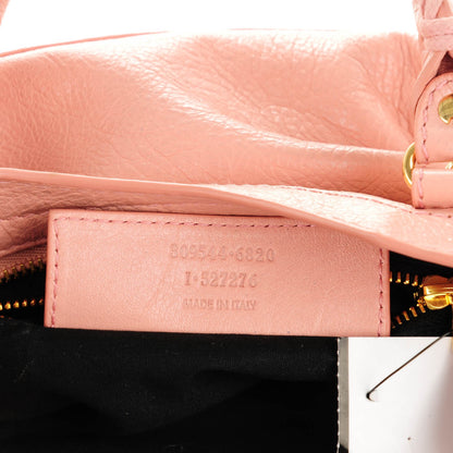 Balenciaga Agneau Giant 12 Gold Hardware Mini City Rose Peche 8 of 8