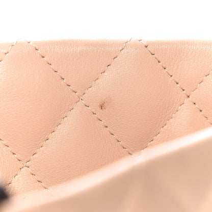 Chanel Calfskin Quilted Large Cambon Tote Beige Black 15 of 17