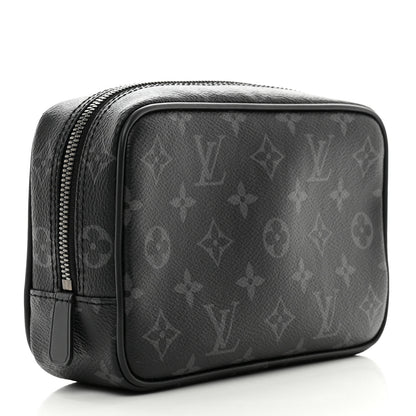 Louis Vuitton Monogram Eclipse Toilet Pouch PM 3 of 8