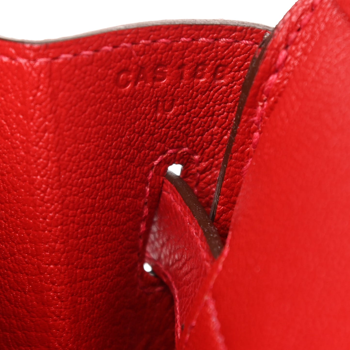 Epsom Birkin 30 Rouge Casaque