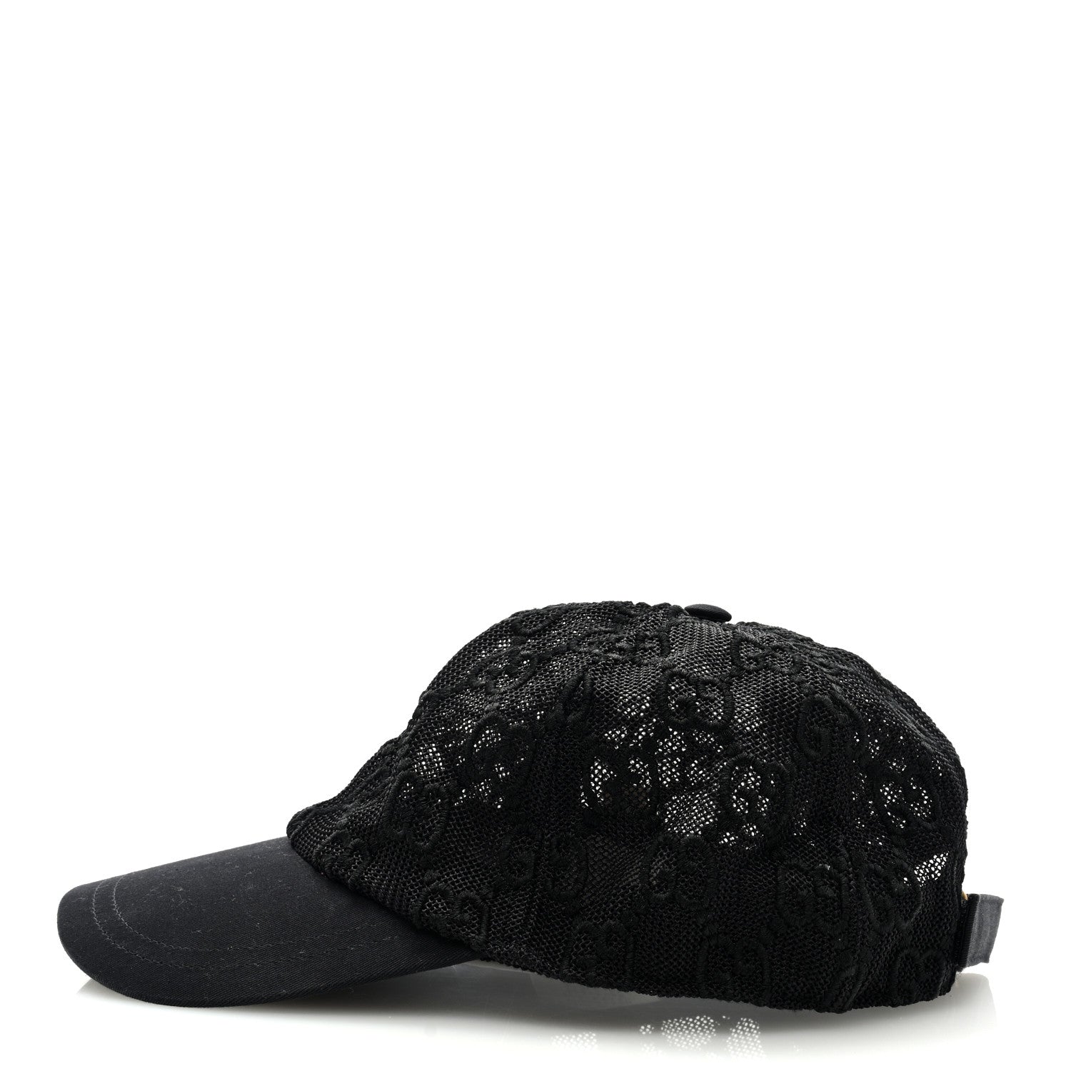 Gucci GG Mesh Baseball L Hat Black 4 of 8