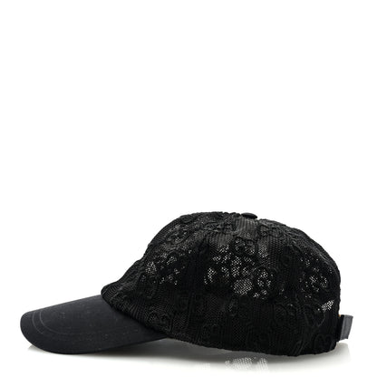 Gucci GG Mesh Baseball L Hat Black 4 of 8