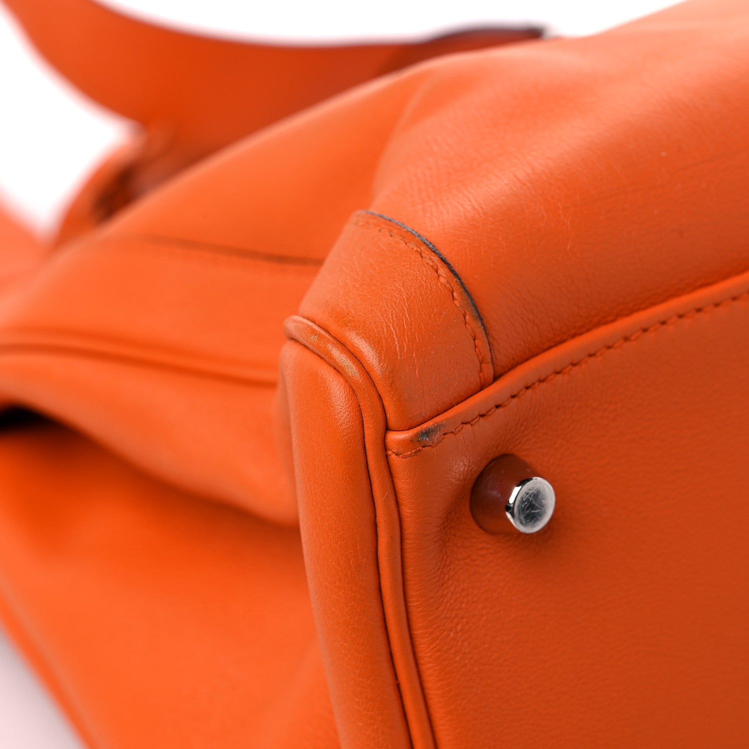 Hermes Swift Lakis Kelly 40 Orange 8 of 14