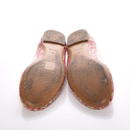 Louis Vuitton Patent Leopard Ballet Flats 40 Blanc Corail 7 of 15